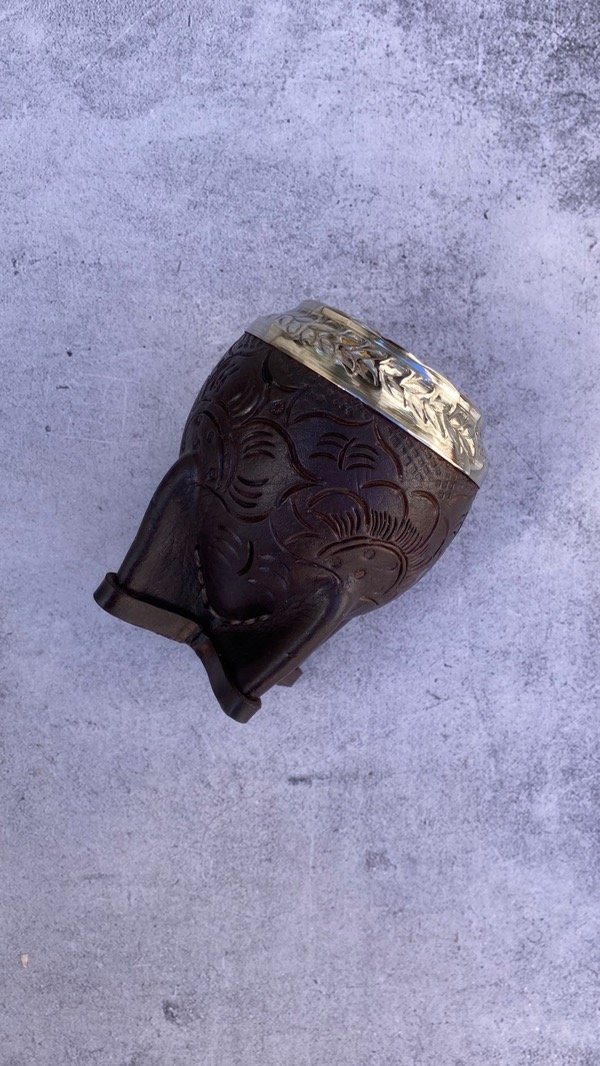 Producto - MATE TORPEDO - REPUJADO PREMIUM - VIROLA CINCELADA