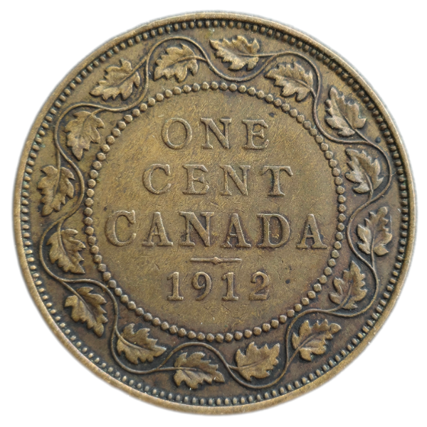 Producto - Canada 1 Cet 1912 Rey Jorge V Km#15 (1er Km) VF
