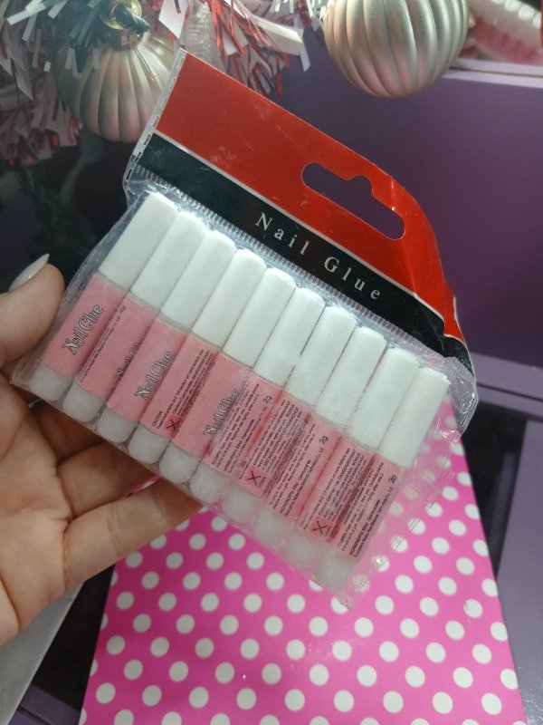 Producto - Glue x10u rosa