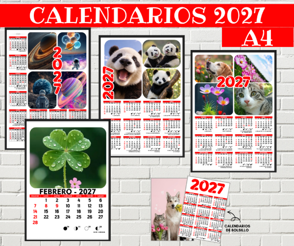 Producto - CALENDARIOS 2027 EDITABLES - 1