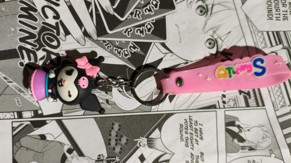 Producto - Llavero de goma Kuromi 2 - 1