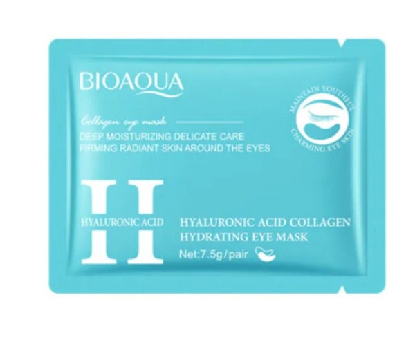 Producto - Parches hidratante de ojos con Ácido Hialurónico y Colágeno  8g - 0