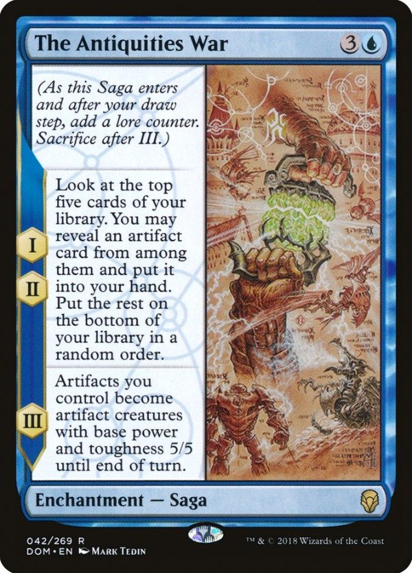 Producto - The Antiquities War  Dominaria