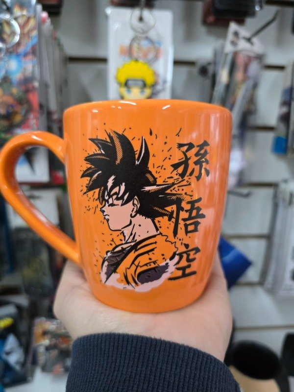 Producto - Taza Goku perfil naranja