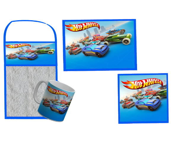 Producto - Set de jardin 4piezas Personalizado HotWheels #16