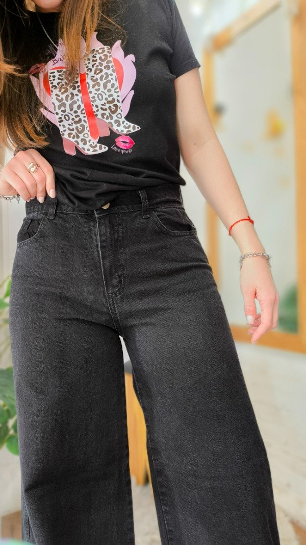 Producto - Jean wide leg clásico