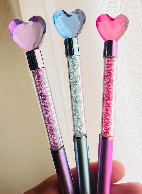 Producto - Lapicera retráctil corazón