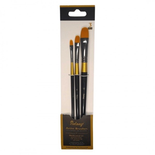 Producto - PINCEL BOLONG ARTIST BRUSHES X 3 LENGUA DE GATO