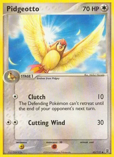 Producto - Pidgeotto (45/112) [EX: FireRed and LeafGreen]