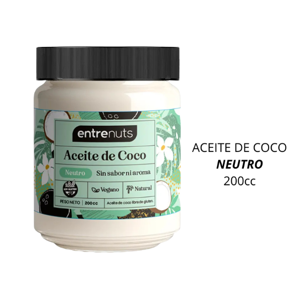 Producto - Aceite de Coco Neutro 200cc