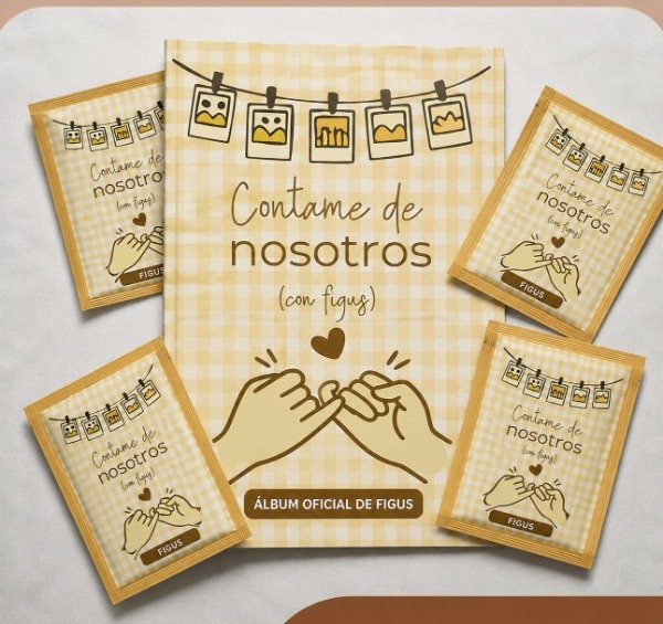 Producto - Álbum de Figuritas  - Con figus - Contame de Nosotros