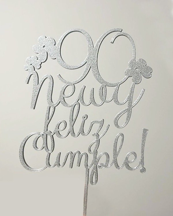 Producto - Topper para torta personalizado