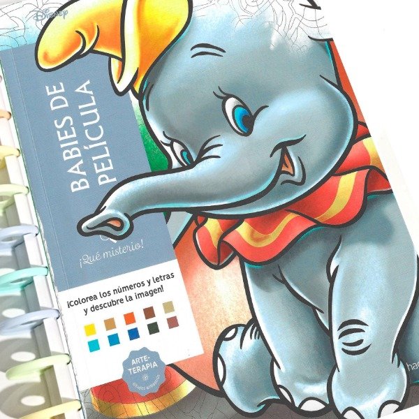 Producto - Libro para Colorear con números: Bebés de Disney - 0