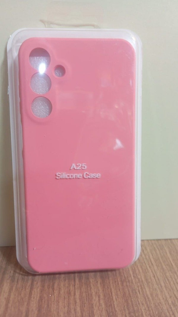 Producto - Funda Silicone Case Rosa para Samsung A25