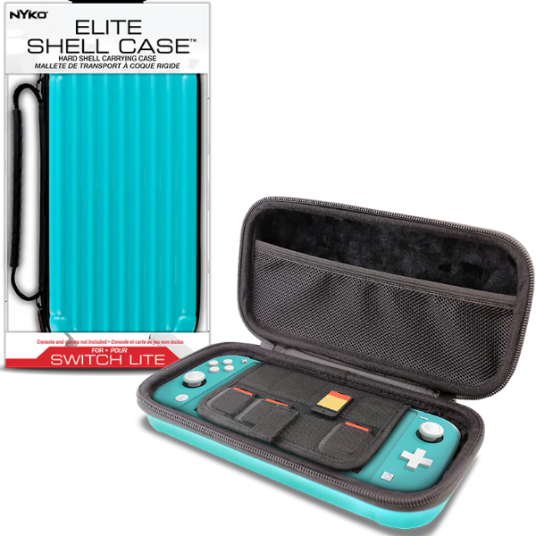 Producto - Nintendo Switch Lite Nyko Estuche Rigido Elite Shell Turquesa