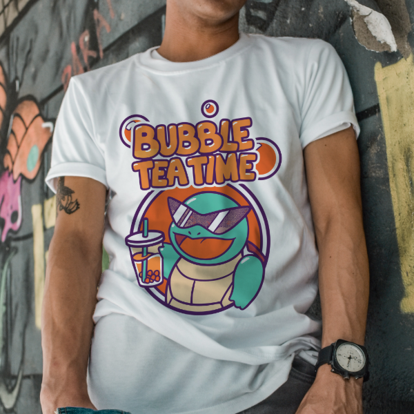 Producto - Remera Bubble Tea Time - Pokémon