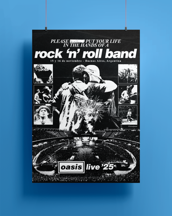 Producto - POSTER OASIS ARGENTINA