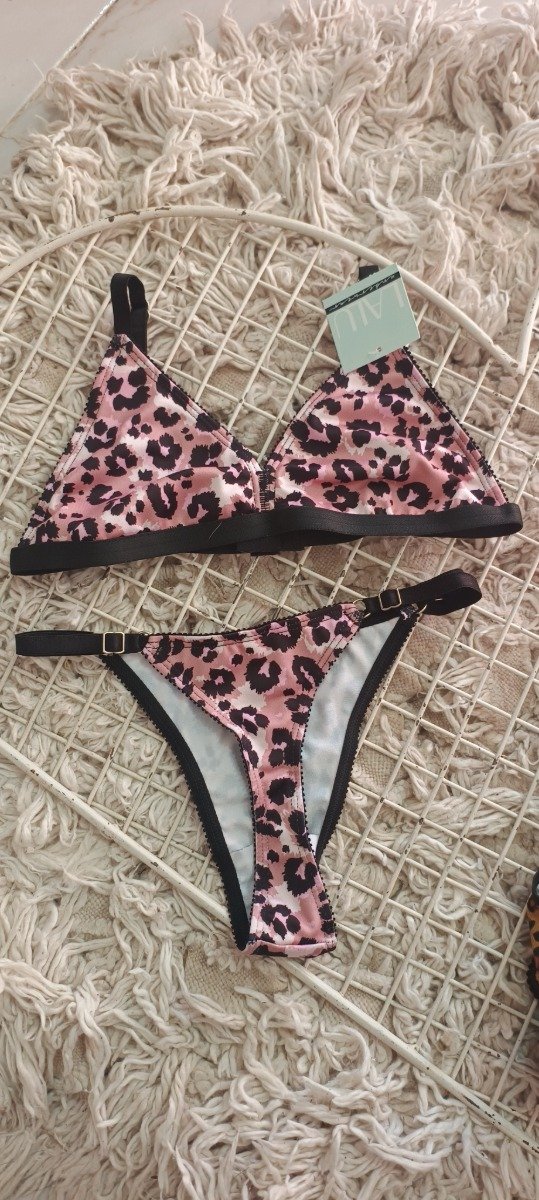 Conjunto de microfibra print rosa — imagen 2