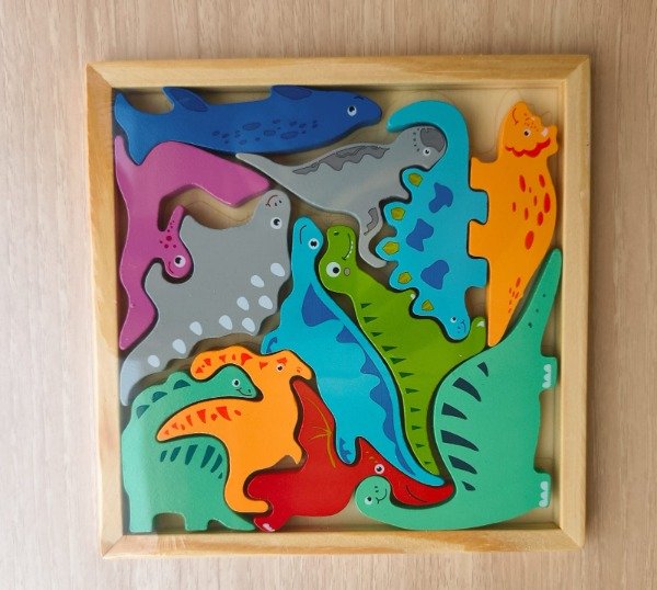 Producto - Rompecabezas en bloques (Dinosaurios)