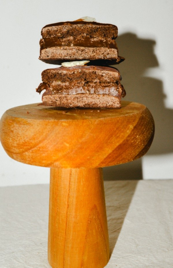 Producto - ALFAJOR DE ALMENDRAS x 2