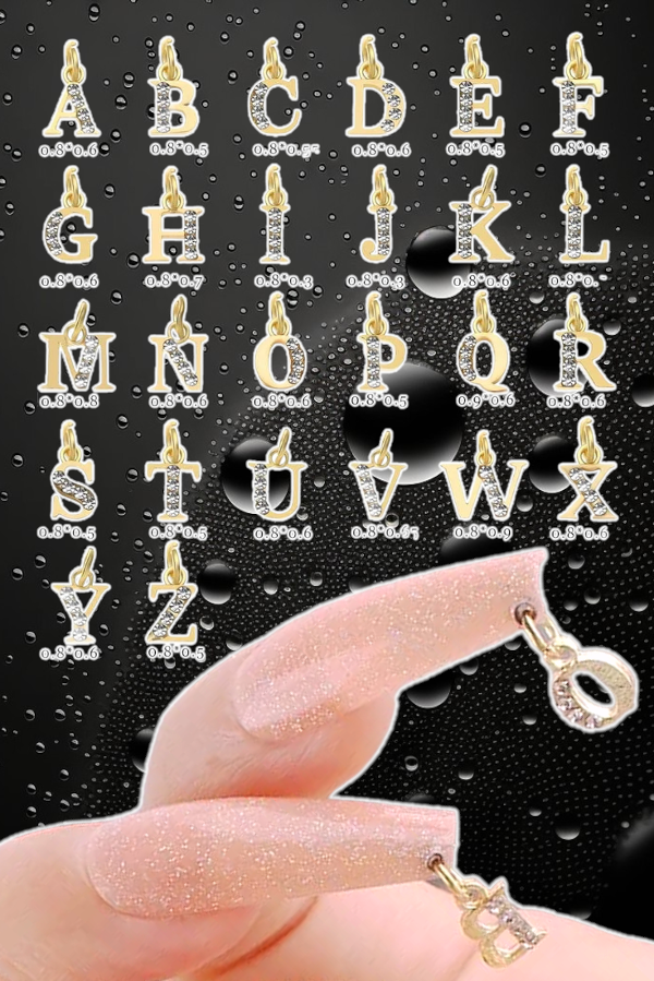 Producto - DIJE LETRA POR UNIDAD