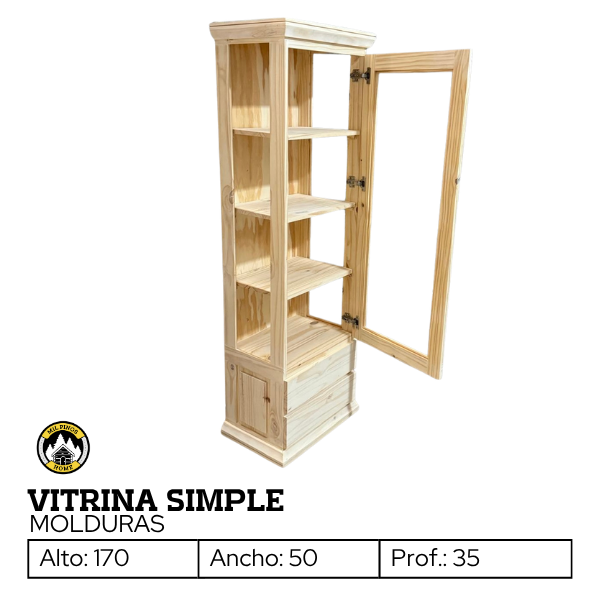 Producto - VITRINAS SIMPLE MOLDURA - 2