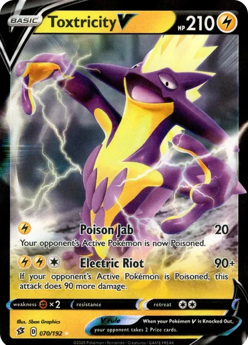 Producto - Toxtricity V - 70/192 - Rebel Clash - Holo