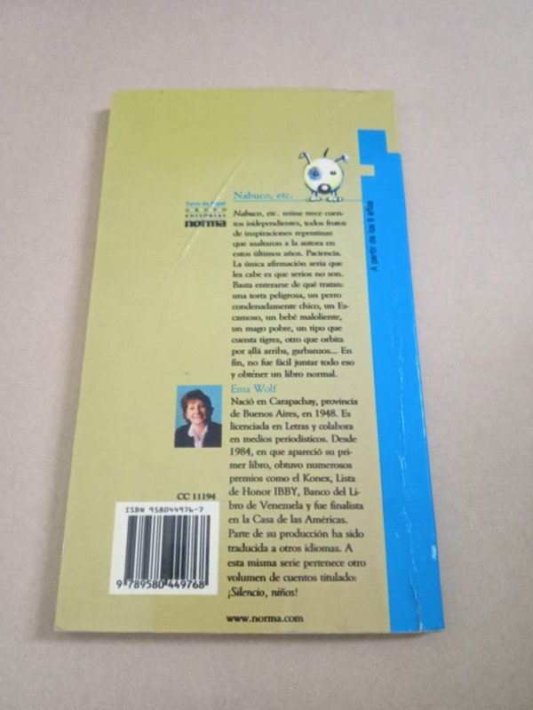 Producto - Nabuco, etc - Ema Wolf - Norma 1998 - 1