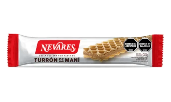 Producto - Nevares Turron de Maní x 10 (cada uno 250)