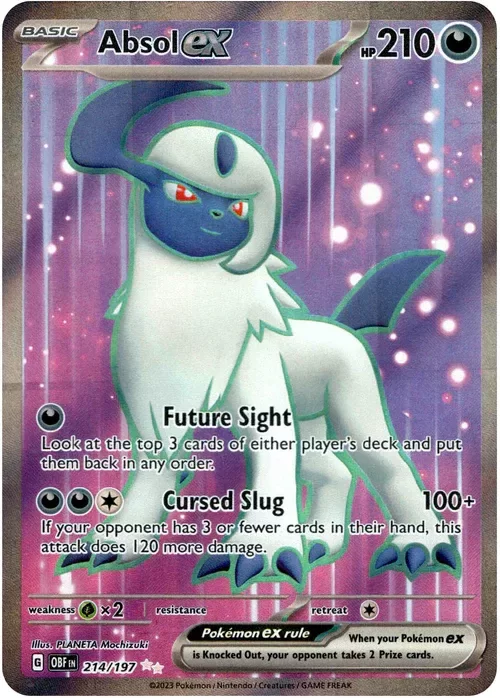 Producto - Absol ex - 214/197 - Obsidian Flames - Holo
