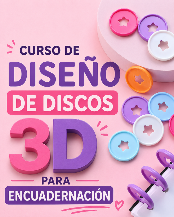 Producto - Curso diseño de discos en 3D