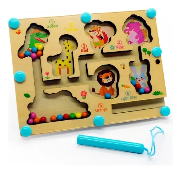 Producto - Mini Laberinto Magnético Animales