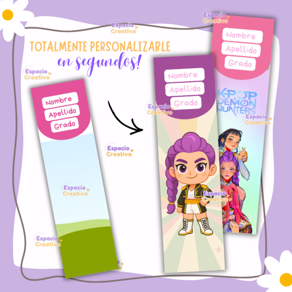 Producto - Etiquetas para cuadernos