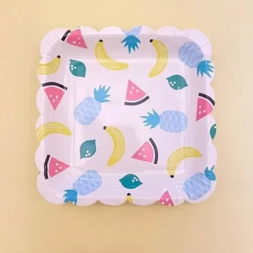 Producto - PLATO TROPICAL FRUITS X 10