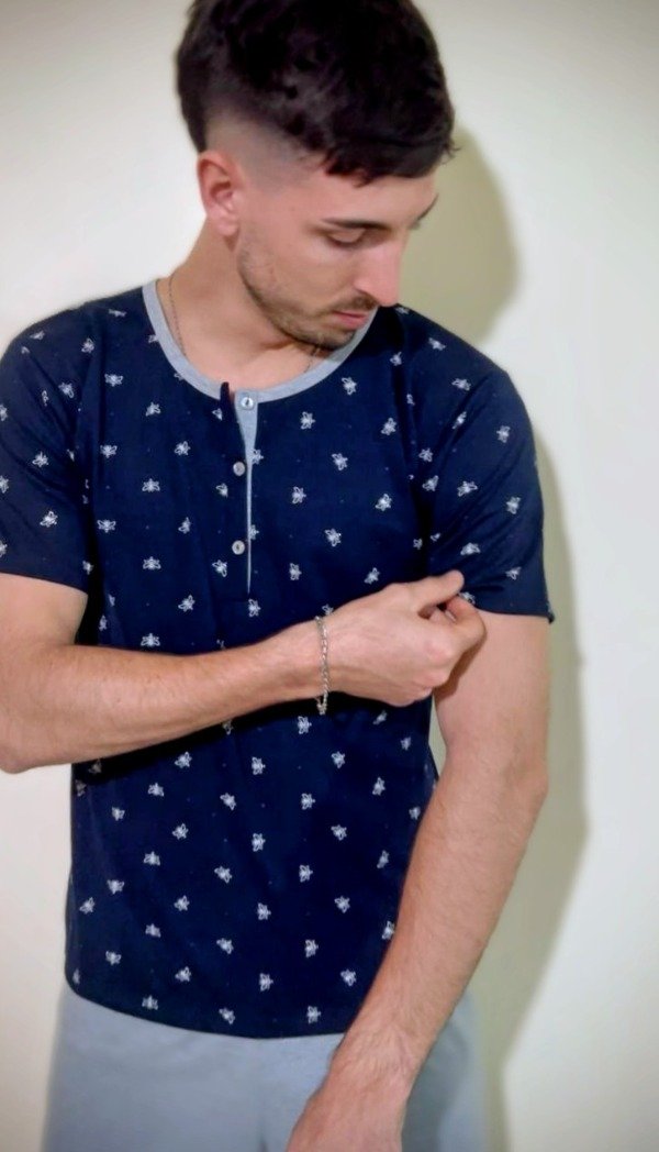 Producto - Art 58 pijama azul