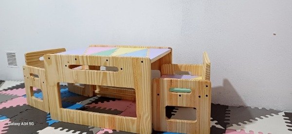 Producto - Mesa Con dos sillitas que se Esconden