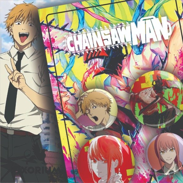 Producto - CHAINSAW MAN - DENJI / MAKIMA