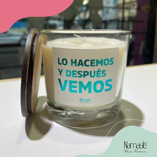 Producto - Vela Lo hacemos y después vemos
