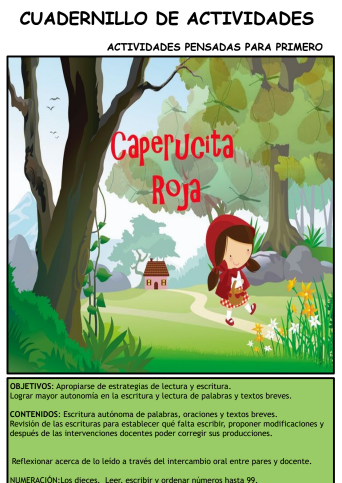 Producto - Caperucita Roja (nuevo)