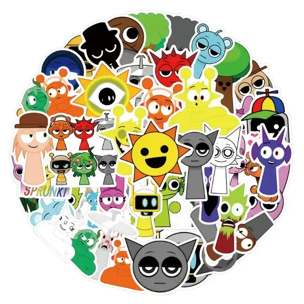 Producto - Pack stickers sprunki