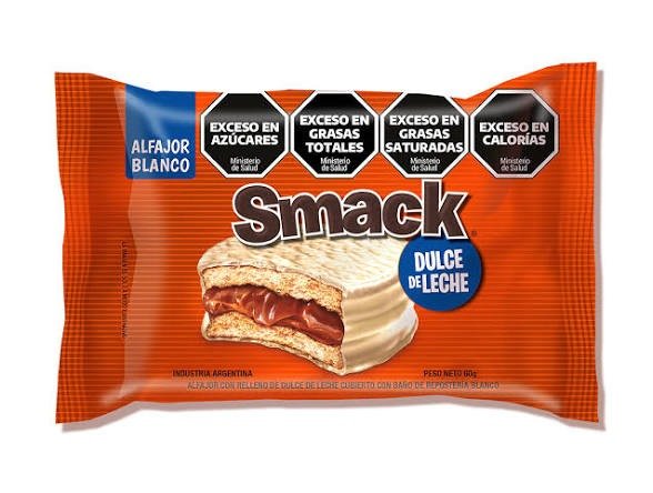 Producto - Alfajor Smack BLANCO x 24 (cada uno 441)