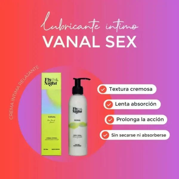 Producto - FLY NIGHT LUBRICANTE INTIMO ANAL SEX 200 ML C3025 - 1