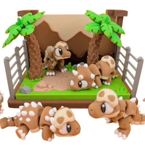 Producto - PLAYSET JUNGLA + 2 DINOSAURIOS