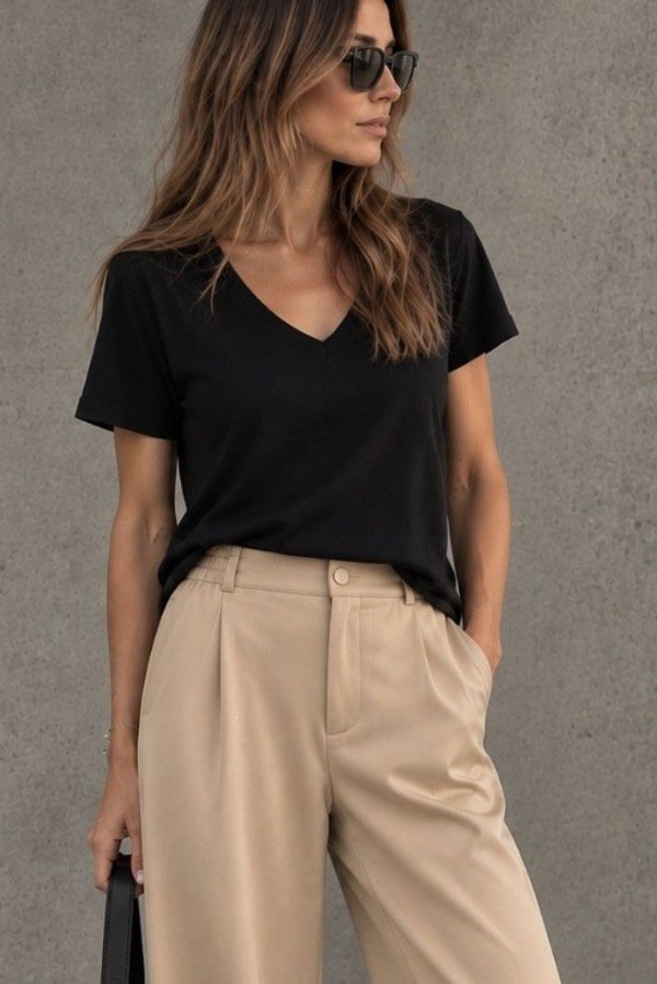 Producto - REMERA BASICA SENY NEGRA