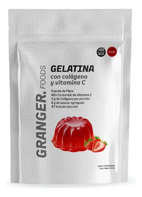 Producto - GELATINA CON COLAGENO Y VITAMINA C- GRANGER foods - 0