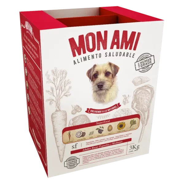 Producto - Mon Ami Perro Adulto Raza Pequeña 3 kg