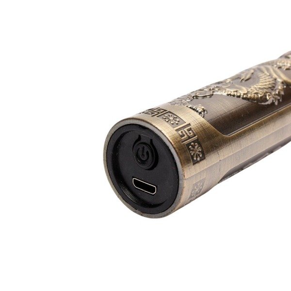 Producto - Afeitadora Patillera Plástico Recargable USB Dorado - 2