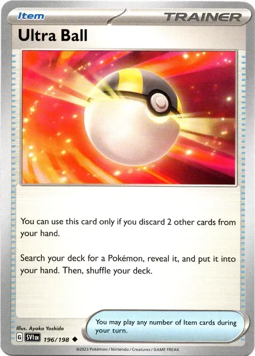 Producto - Ultra Ball - 196/198 - Scarlet and Violet