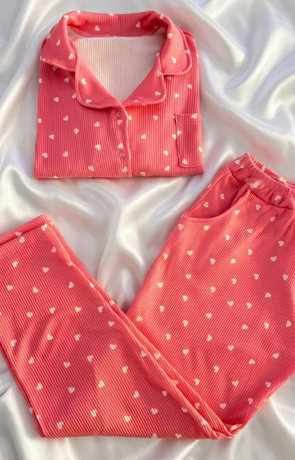 Producto - Camisero Morley Winter ML Corazoncitos Pink