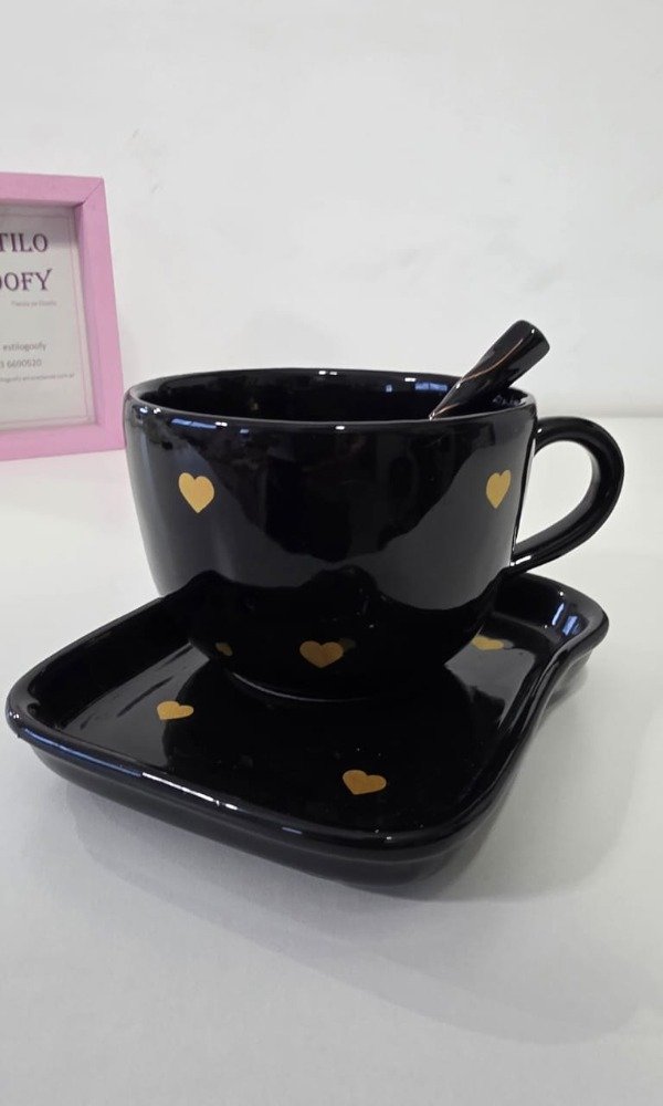Producto - Conjunto Ceramica Corazones